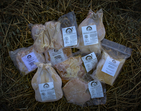 15 lb Pasture-raised Chicken Pack - Soy/Corn Free OR Regular