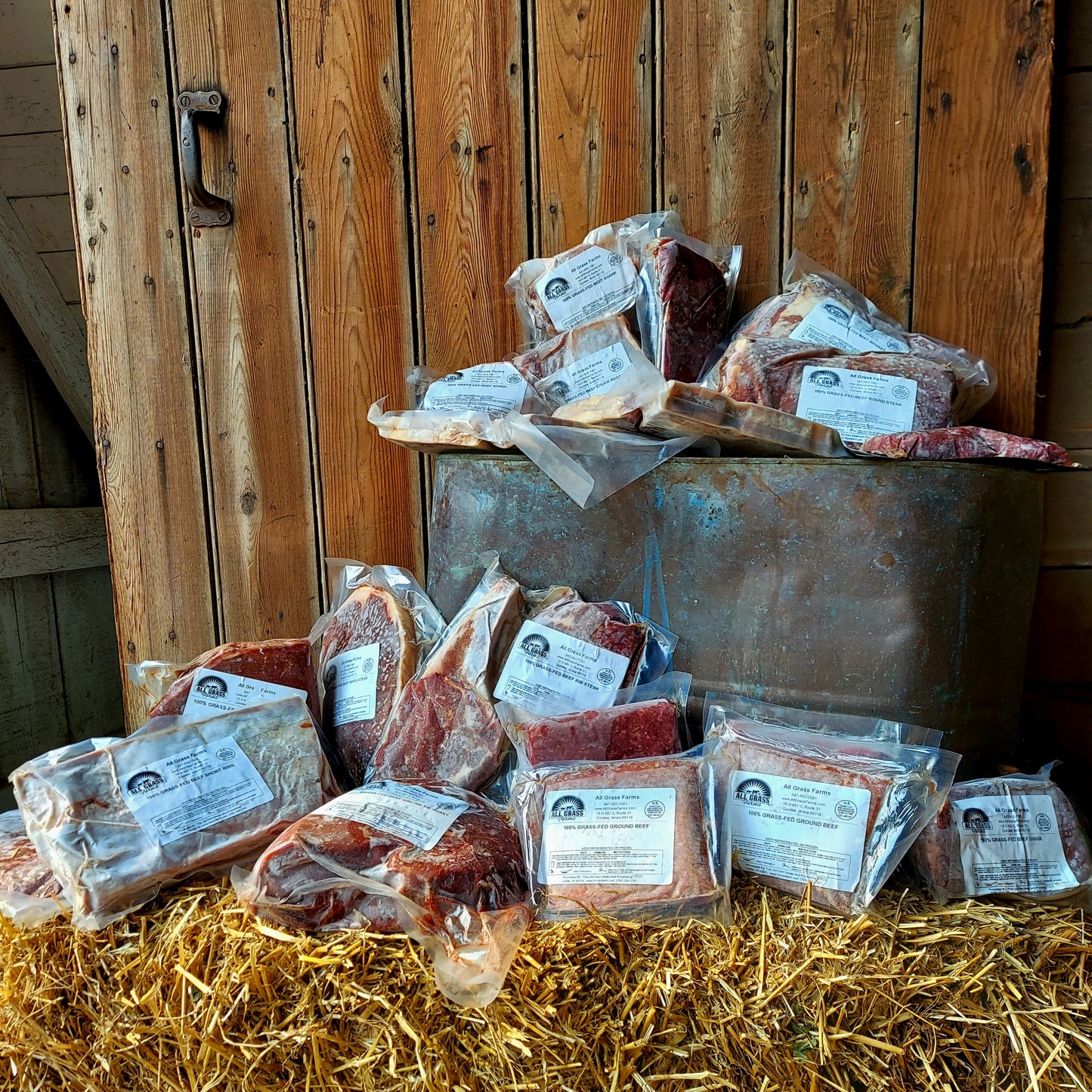 45 lb Grass Fed Beef Sampler Pack