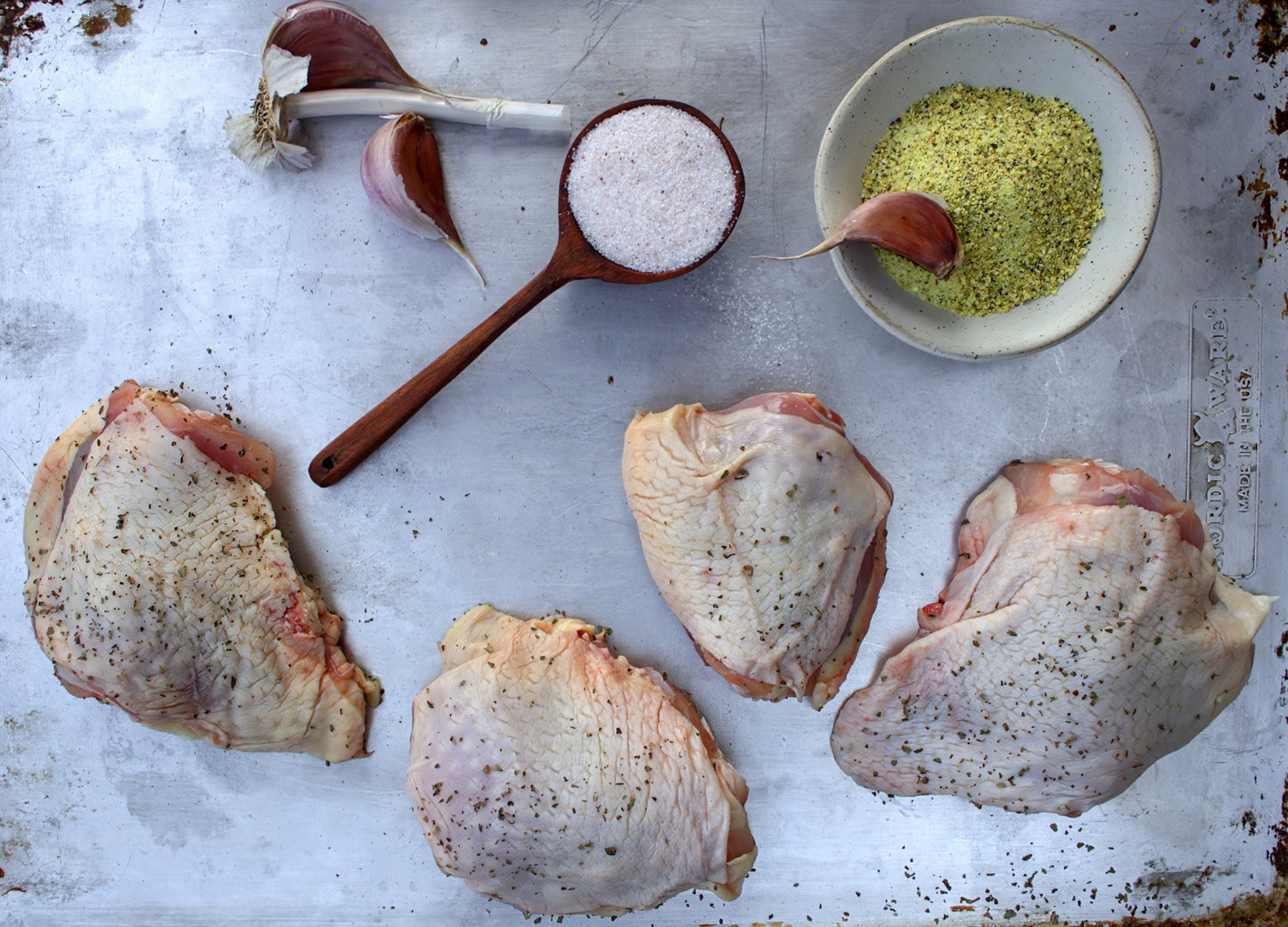Pasture Raised Chicken Thighs - Organic No Corn / No Soy Feed
