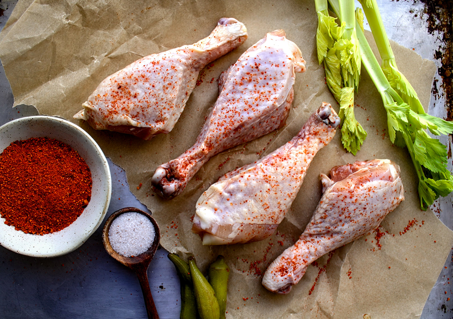 Pasture Raised Chicken Drumsticks - Organic Feed