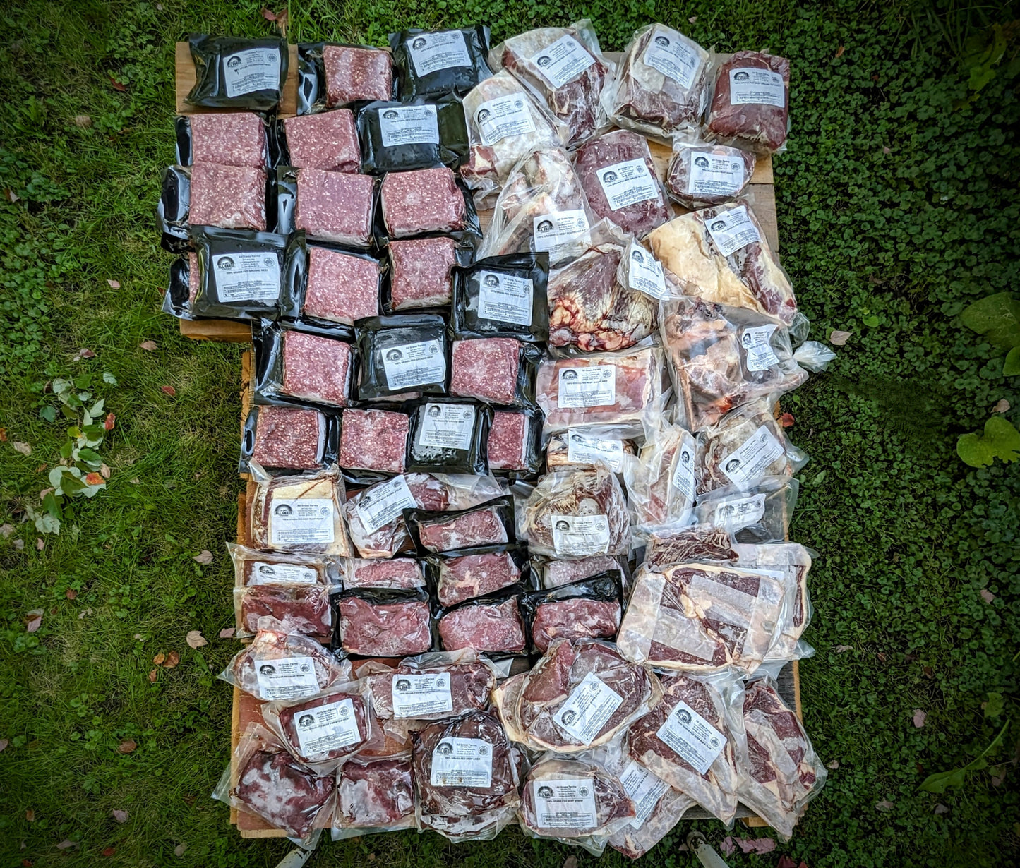 100% Grass Fed Beef Quarter - Ready Cut